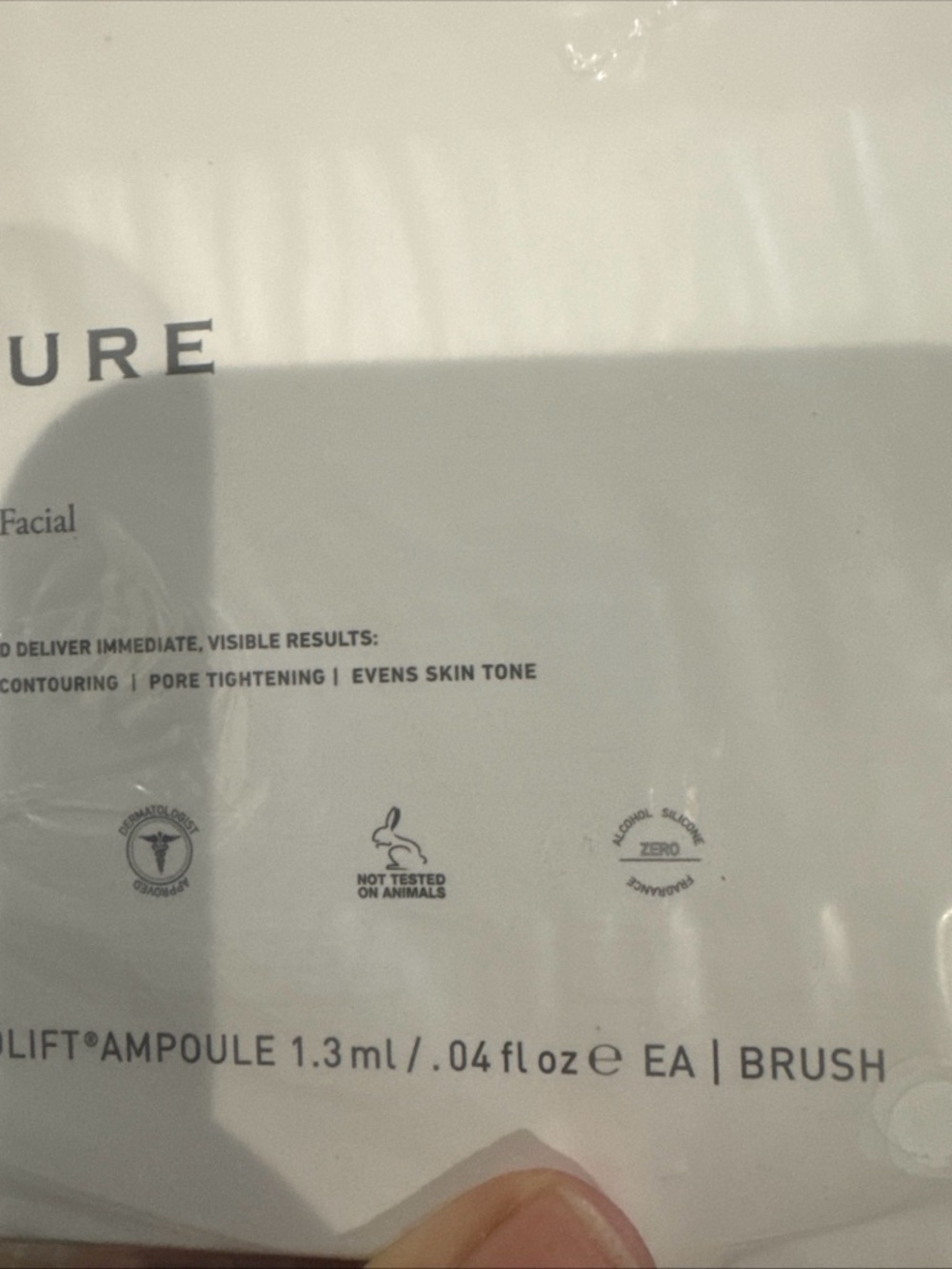 All-In-One Facial/Hanacure Set/4 Facials/Clear Multi-Benefit Mask Set with Brush - Picture 8 of 15
